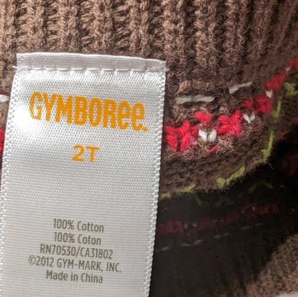 Gymboree toddlers girls size2T knit mini skirt with a short sleeve white top 2T - Picture 8 of 8